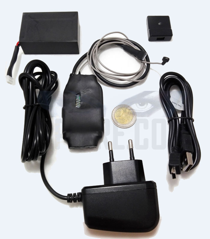Microspia GSM con Microfono esterno ultrasensibile