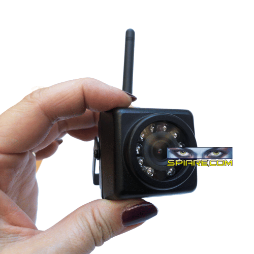 Mini Telecamera con Led Infrarossi invisibili da Esterno Wifi